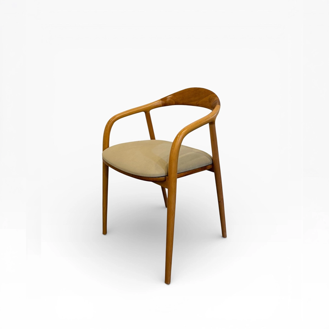 Yılan Ahşap Sandalye | Organik Formlu Modern Tasarım Sandalye